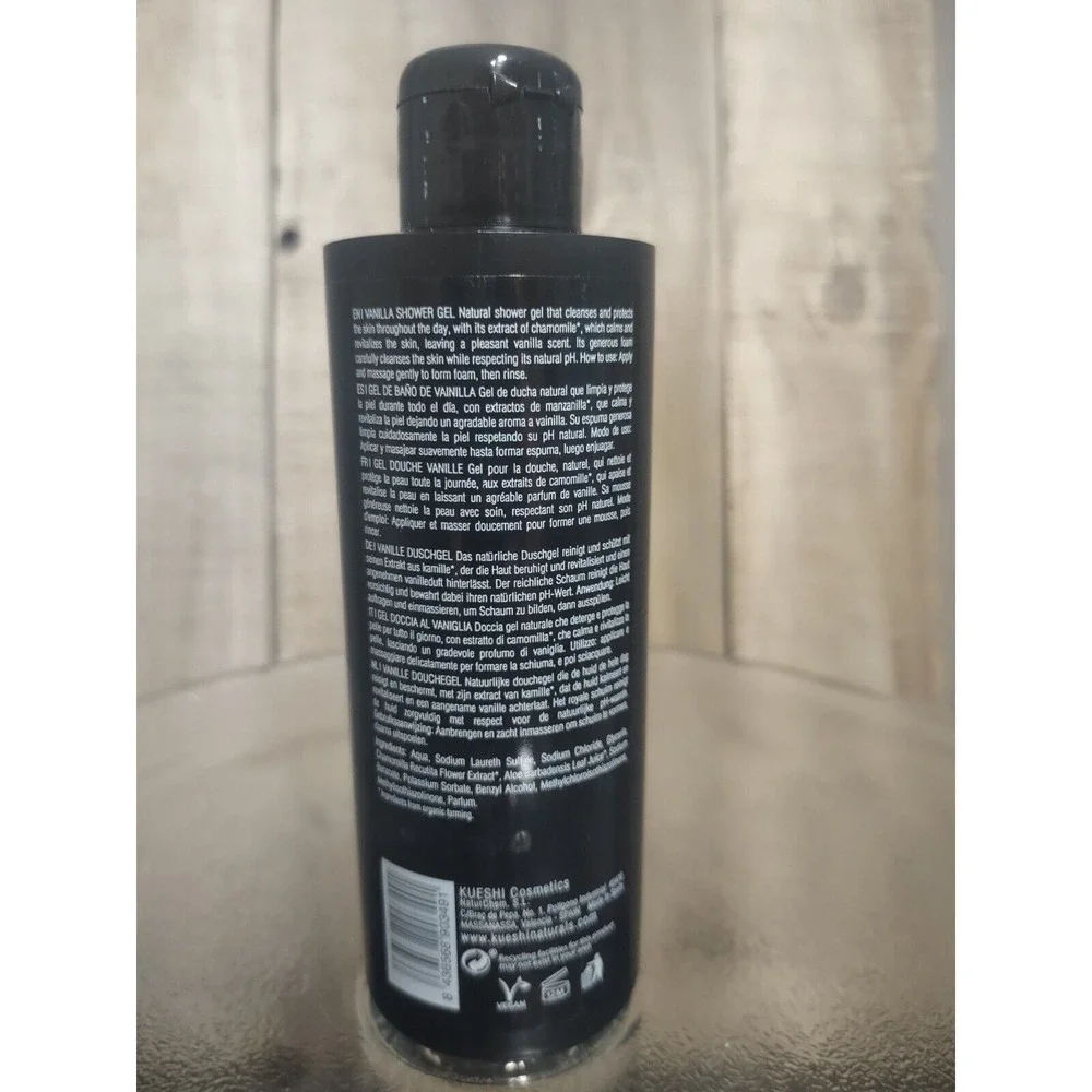 Kueshi Naturals Vanilla Shower Gel Limited Edition 6.76‎ Oz.